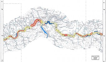 Kartenausschnitt im Raum Waldshut-Tiengen
